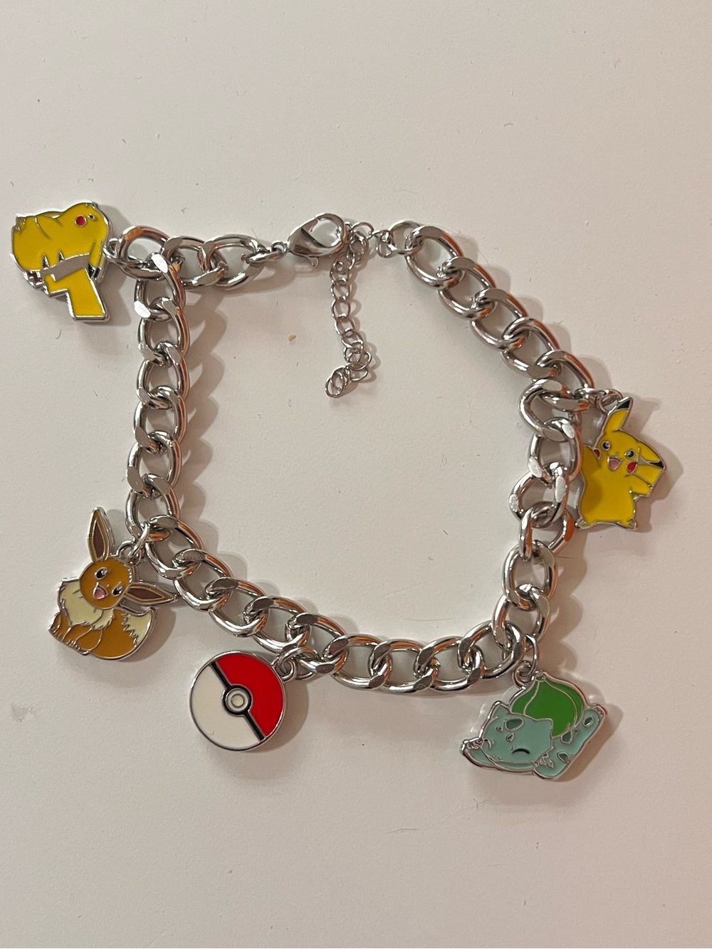 Adorable pokemon charm bracelet